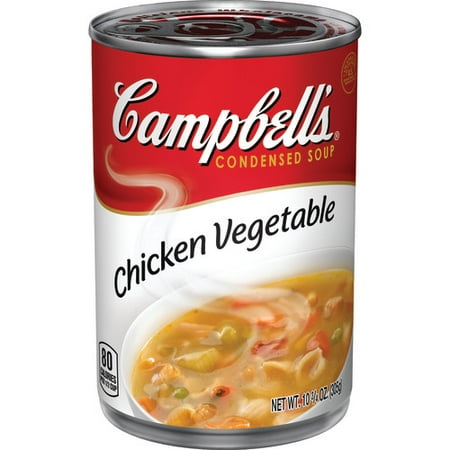 (3 Pack) Campbell's Condensed Chicken Vegetable Soup, 10.75
