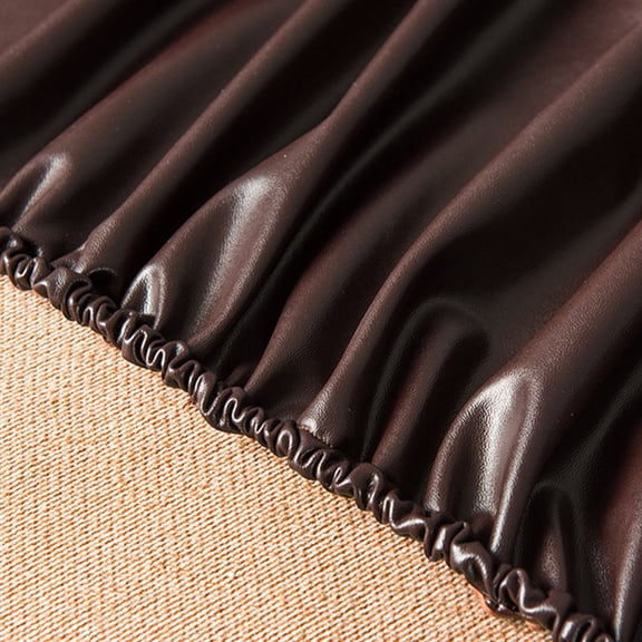 DEEPCRAFF Brown Sofa Seat Cover Cushion Protector, Machine Washable, Home Furniture Slipcover
