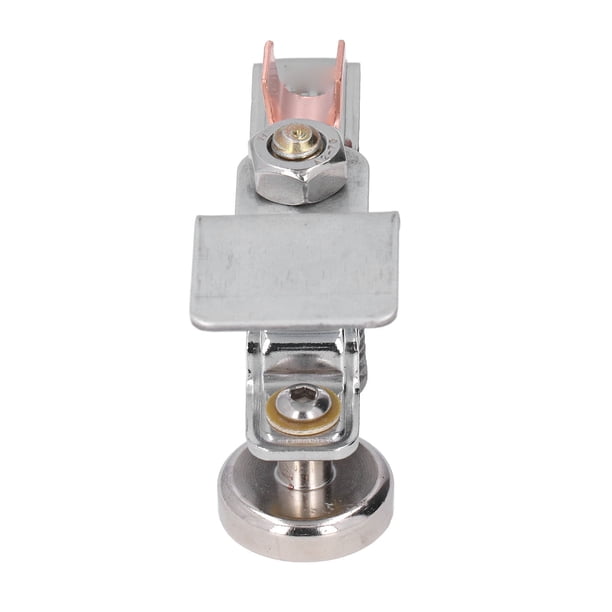 Abrazadera De Tierra Magnética, Conector De Imán De Puesta A Tierra De Efecto Conductivo De Refuerzo Seguro Magnetismo Fuerte Succión Grande Con Lengüeta De Funcionamiento Para