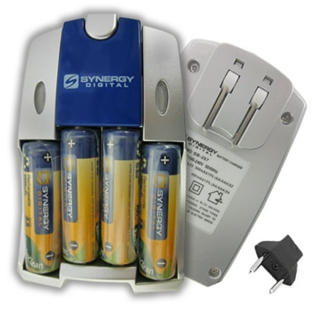 

Fujifilm Finepix 3800 Digital Camera Charger Replacement of 4 AA NiMH 2800mAh Rechargeable Batteries with Charger