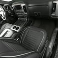 thumbnail image 6 of JOJOBAY Chevy Silverado Seat Covers,GMC Sierra Seat Covers,Custom Fit 2007-2026 1500 2500HD 3500HD Crew Extended Regular Cab,LT LZT RST Trail Boss(Front Pair,Black White), 6 of 7