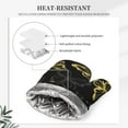 thumbnail image 5 of Disketp Golden Glitter Butterflies Oven Mitts And Potholders Bbq Gloves-Oven Mitts And Pot Holders With Recycled Infill Silicone Non-Slip Cooking Gloves For Cooking Baking Grilling, 5 of 9