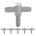 thumbnail image 1 of Shisuyan 6 Pcs Vis de Support de Tambour Cymbale Vis d'Instrument de Percussion Accessoires Outil de Réparation Cymbale Vis de Fixation de Tambour Vis Cymbales en Métal ( ), 1 of 9
