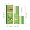 thumbnail image 3 of ABPWLY Moisturizing Natural Aloe Lip Gloss Natural Aloe Color-changing Lip Stain 3.5g Clearance Lip stick Canada Days Lipstick Long Lasting Lipstick Long Lasting, 3 of 8