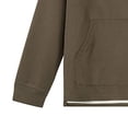 thumbnail image 6 of Yutgune Men's Big & Tall Pullover Hoodie, Solid Long Sleeve Hooded Sweatshirt with Drawstring, Sizes M-5XL, 6 of 7