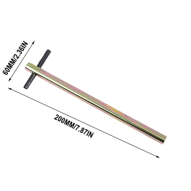 Qiweii Long Triangular Emergency Elevator Key, Elevator Door Lift Key, Heavy-Duty Emergency Access Key
