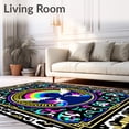thumbnail image 2 of ODIKA 3x5 Machine Washable Non-Slip Area Rug, Faithful Journey with Interlocking Alphabet and Dove Ultra Soft Rug, None, 692922, 2 of 7