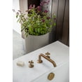 thumbnail image 6 of Veradek Demi Series Raised 16" Plastic-Stone Planter - (Gray/Brown, 2 Pack), 6 of 11