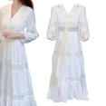 thumbnail image 1 of Vestido de verano para mujer Salvador de poliéster para vacaciones en la playa S, 1 of 10