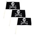 thumbnail image 1 of Pirate - Jolly Roger - Flag 12X18 Inch Stick Flag (3 Pk), 1 of 1
