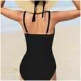 thumbnail image 4 of Hiijoy Big Girls Hollow Out One-Piece Swimsuit with Cover-Up Bathing Suit Swimwear, Sizes 7-16, 4 of 4