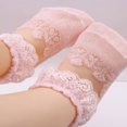 thumbnail image 2 of Baby Girls Lace Princess Socks Cotton Breathable Mesh Ruffled Short Stockings Solid Color Frilly Ankle Cute Hose, 2 of 3