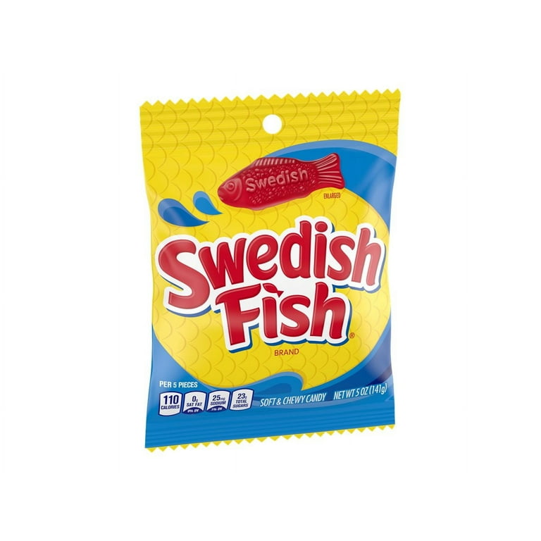 SWEDISH FISH SOFT CANDY BERRY FAT FREE12X10.2 OZ