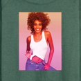 thumbnail image 3 of Whitney Houston - Gradient Photo - Women's Lightweight French Terry Long Sleeve Shirt, 3 of 5