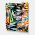 thumbnail image 3 of Designart ' Colour Spiral Fusion VII ' Modern Canvas Wall Art Print, 3 of 4