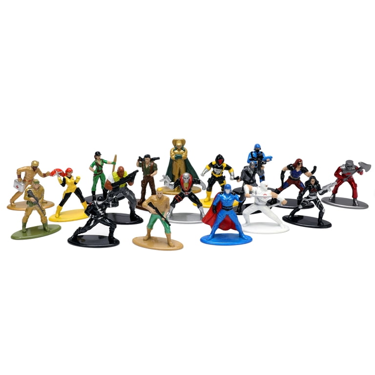 Jada Toys Nano Metalfigs G.I. Joe 1.65 inch Diecast Metal Figures