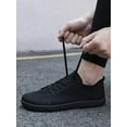 thumbnail image 5 of Men's Wide Minimalist Barefoot Sneakers | Zero Drop | Midfoot Stability Casual Knit Lace - Up Shoes - Comfortable, 5 of 19