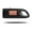 Black, variant on Solar Hand Crank Dynamo LED Flashlight with Snap Hook for Camping Emergency and Outdoor Use Yellow