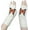 White-d, variant on Fingerless Winter Gloves for Women, Cute Shark Design Half Finger Winter Warm Stretch Knitted Gloves for Cold Weather, Thermal Warm Fingless Knit Glove for Running Driving Hiking