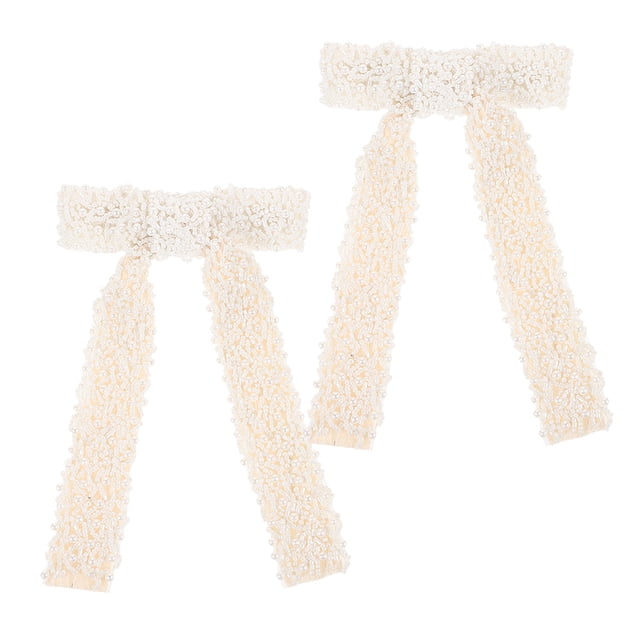 unbranded 2Ud Pasadores De Beige Con De Moño Y Para Estilos Y Versátiles