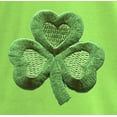 thumbnail image 2 of Womens Irish Shamrock Patch Polo Shirt - Lime/Steel Gray, Large, 2 of 5