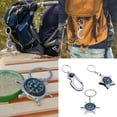 thumbnail image 2 of Keychains Compasses Hiking Compasses Navigation Waterproof Sighting Compasses Survival Camping Mountaineering Boating, 2 of 8