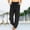Black, variant on Womens Drawstring High Waisted Sweatpants Athletic Casual Loose Jogger Pants Summer Solid Color Trousers with Pockets New Navy L