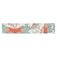 thumbnail image 3 of MKHERT Pink Butterfly Table Runner for Kitchen Wedding Party Home Decor 14x72 inch, 3 of 4