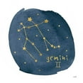 thumbnail image 2 of Hershey, Moira 26x26 White Modern Wood Framed Museum Art Print Titled - Horoscope Gemini, 2 of 4