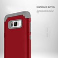 thumbnail image 6 of Phone Case for Samsung Galaxy S8 Hard Cover Shockproof Soft Silicone Bumper Hybrid Three Layer Defender Heavy Duty Protective Cell Accessories Glaxay S 8 8S Edge SM-G950U Cases Women Men Red, 6 of 13