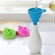thumbnail image 3 of Portable Mini Funnel, Retractable Silicone Folding Funnel,Green, 3 of 5