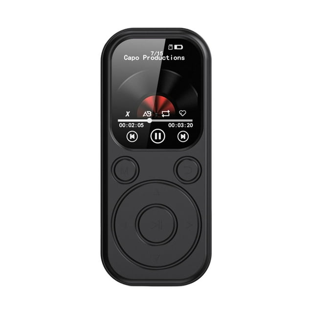Yingyy Lecteur de Musique Portable Format Compact avec Format Long : Ce Lecteur de Musique Autonomie de Batterie Lecteur Mp3 avec Bluetooth Meilleurs Lecteurs Mp3