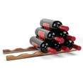 thumbnail image 3 of Ironwood Compact Wooden Wine Rack Bottle Holder, Acacia Wood, Set of 2, 3 of 6