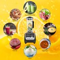 thumbnail image 6 of Mago 1800W Professional Blender, Smoothie Maker Crushing Mixer Juicer, 68oz, Black, 6 of 8
