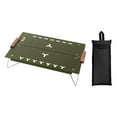 thumbnail image 3 of SunniMix Folding Camping Table Aluminum Alloy Beach Table for Picnic Yard Backpacking Green, 3 of 8