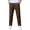 Z01-Coffee, variant on jiaxiM School Uniform Pants for Button Straight Leg Twill Pants Chino High Stretchy Pull-On Relaxed Fit Golf Pants Trousers Pull on Dress Pants