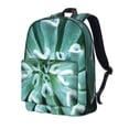 thumbnail image 2 of Goofa Teal Cactus Printed Backpack,Laptop Backpack,Durable Anti-Theft Travel Work Backpack,Water-resistant Backpack, 2 of 9