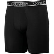 Calvin Klein Mens Boxer Brief, 3 Pack (Black/Black/Gray, X-Large)