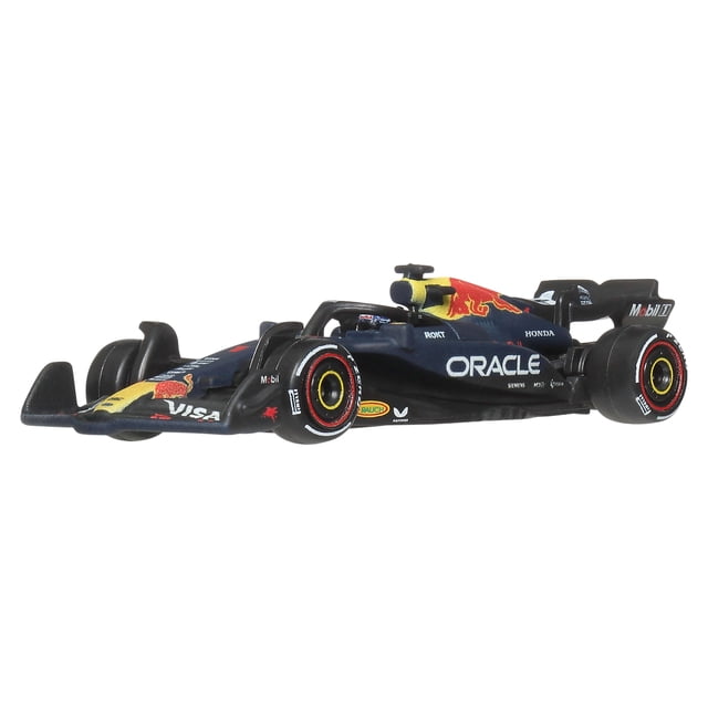 Hot Wheels 1:64 Scale Premium Die-Cast Formula 1 Collectible Toy Race Car, Oracle Red Bull Racing