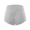 thumbnail image 4 of AXXD Yoga Shorts for Women,Yoga Shorts With Pockets for Women,Women Athletic Yoga Casual Stetch Shorts,Solid,High Waist Rise,Butt LiftingGray,S (US:4), 4 of 4