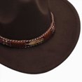 thumbnail image 4 of Gibobby Toddler Cowboy Hat Western Cowgirl Hat Unisex For 3-8 Years Boys Girls Kids Classic Ranch Cowboy Hat Outdoor Dress Up Cap,Coffee, 4 of 5