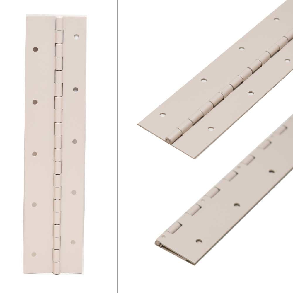 Tracker Boat Piano Hinge 189121 14 Gauge 10 Inch Beige Aluminum