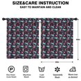 thumbnail image 2 of Blackout Kids Curtains,Dark Colorful Unicorn Pattern Childrens Insulated Curtains Set Of 2,Bedroom Essentials,Toddler Room Decor 52"x63", 2 of 5