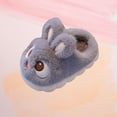 thumbnail image 3 of Women's Multifunctional Cute Rabbit Warm Fleece Platform Shoes Fashion Autumn and Winter Trend Flat Soft-Soled Home Slippers, 3 of 8