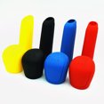 thumbnail image 4 of 2 Pcs Universal Car Hand Brake Cover Gear Head Shift Knob Protector Cover, 4 of 7