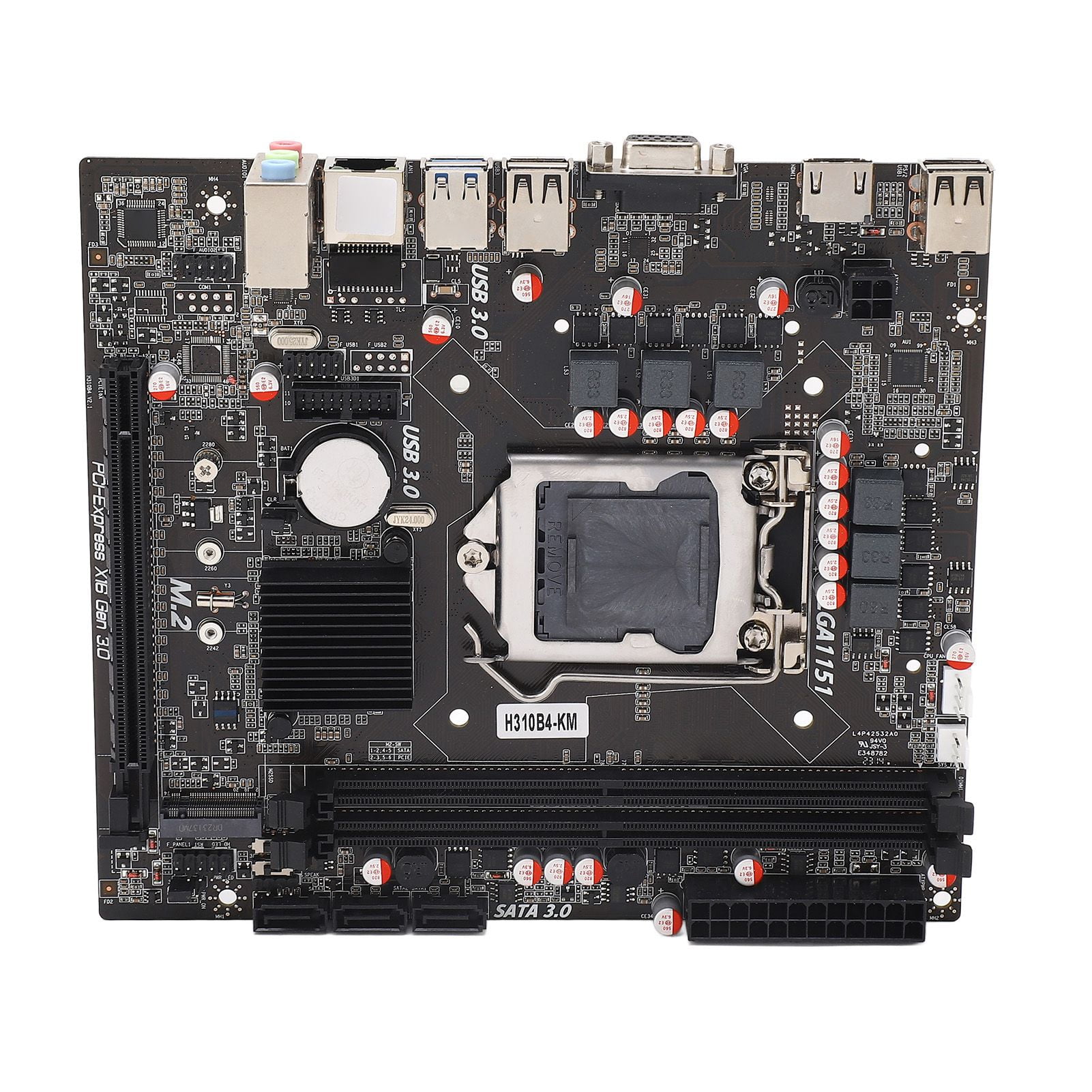 M ATX Motherboard, M.2 Hard Disk Interface Gigabit Card H310B ...