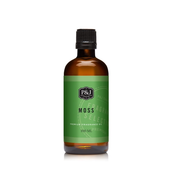 P&J Trading Fragrance Oil | Moss 100ml - Scented Oil for Soap Making, Diffusers, Candle Making, Lotions, Haircare, Slime, and Home Fragrance