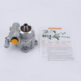 thumbnail image 2 of Power Steering Pump Aluminum AWD Fits for Cadillac CTS V6 3.0L 2010-2014 Replace 15224339, 2 of 10