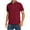 Wine, variant on Polo Shirts For Men,Fashion Men's Casual Slim Turndown Collar Solid Color Short Sleeve T Shirt Tops Blouse