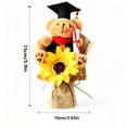 thumbnail image 3 of Girasol Oso de Peluche Ramo de Flores Regalo de Graduación para Celebraciones y Decoración de Fiestas, Materiales Suaves y Duraderos, Incluye 1 Pieza, 3 of 7